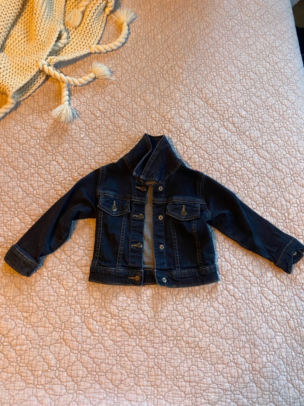 Wrangler Kids Dark Blue Denim Jacket 24mo